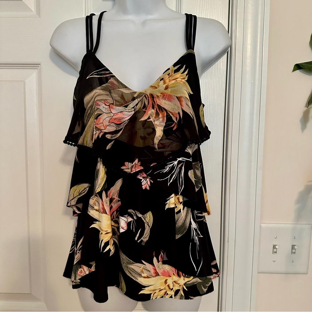 White House Black Market Floral Camisole